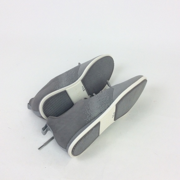 New Aldo Mens Gray Lace Up Sneakers - Picture 5 of 5